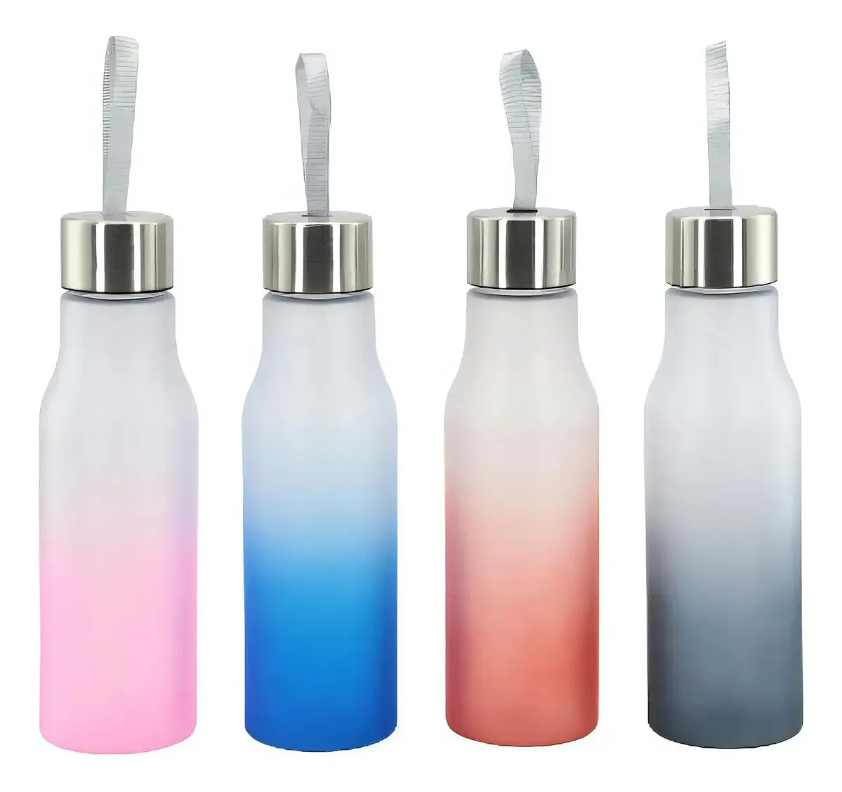 Garrafa Squeeze Fosca De 600ml Bicolor