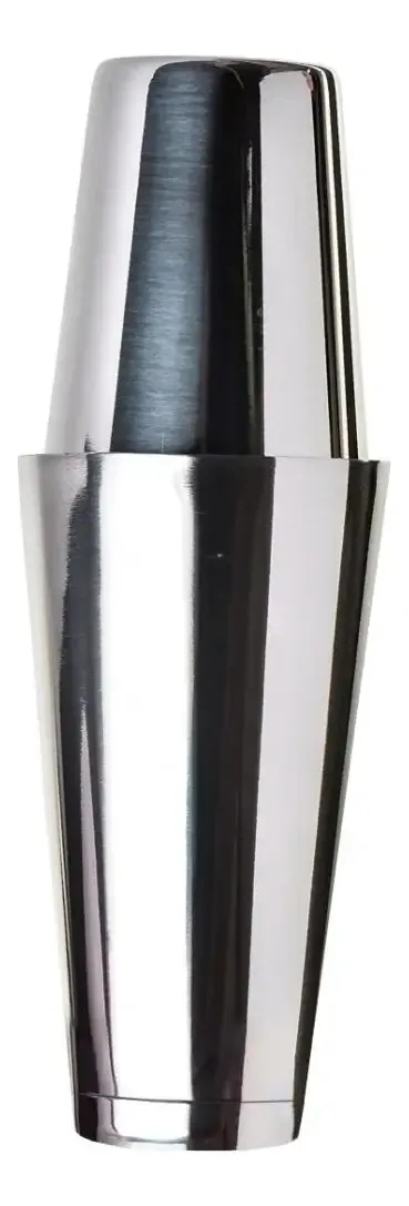 Coqueteleira Boston 800ml Inox Profissional Prateado Em Casa Tem