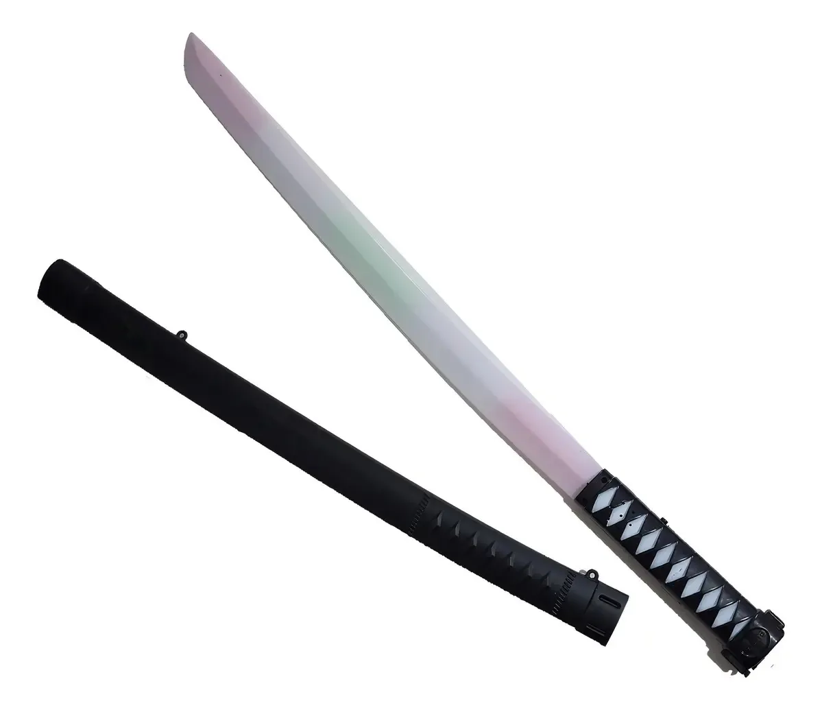 Espada De Brinquedo Infantil Samurai Ninja Com Luz E Som Cor Vermelho
