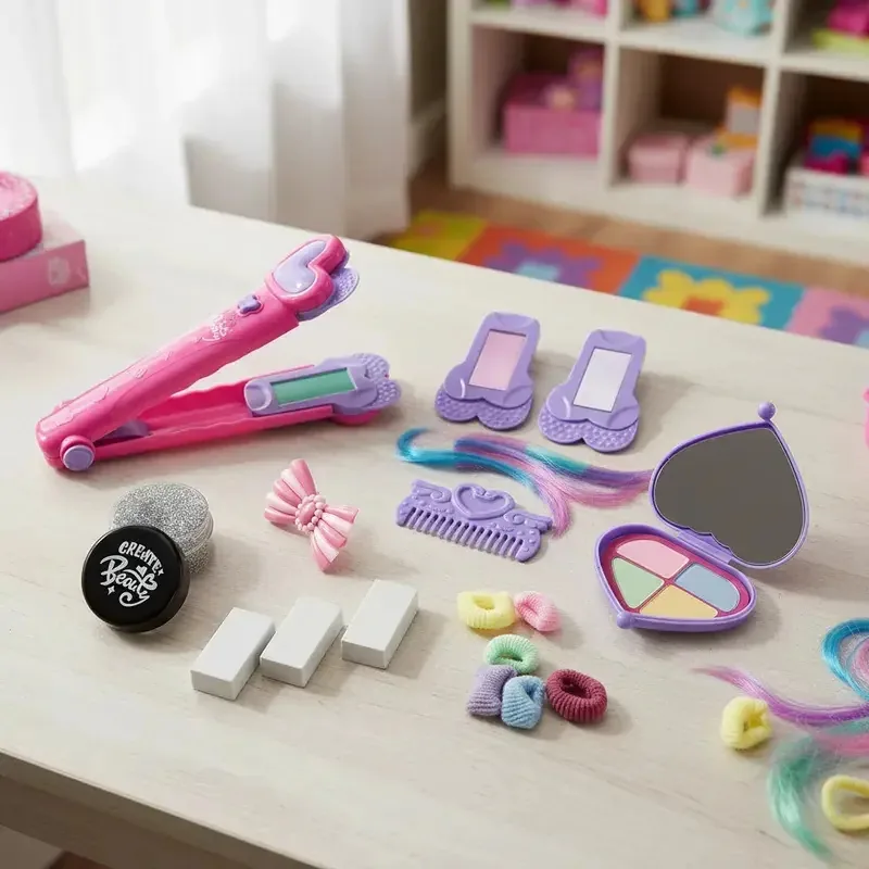 Kit Mechas Coloridas Infantil Loja Guedes São De Beleza 18 Peças