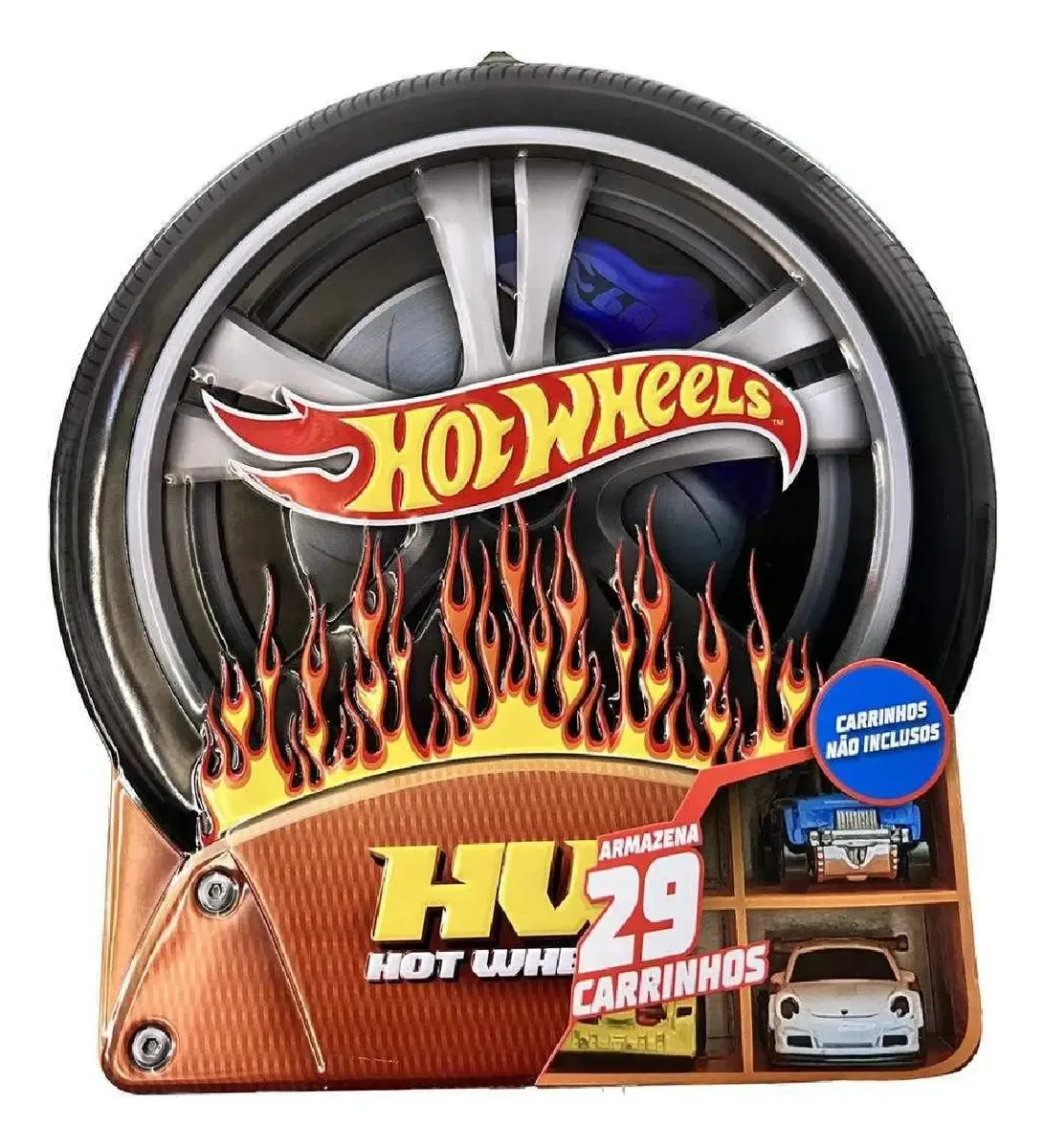 Fun F0132 2 Hot Wheels Porta Carrinho Ro