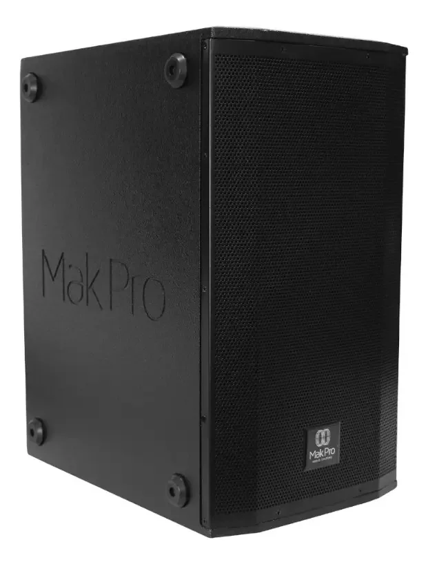 Caixa Makpro Mk 1010sw Dsp Sub Ativo Processado 2 X 10 Cor Preto
