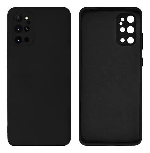 Carcaça proteção camera silicone Gcm Acessorios Galaxy S20 Plus Interior Aveludado cor preto