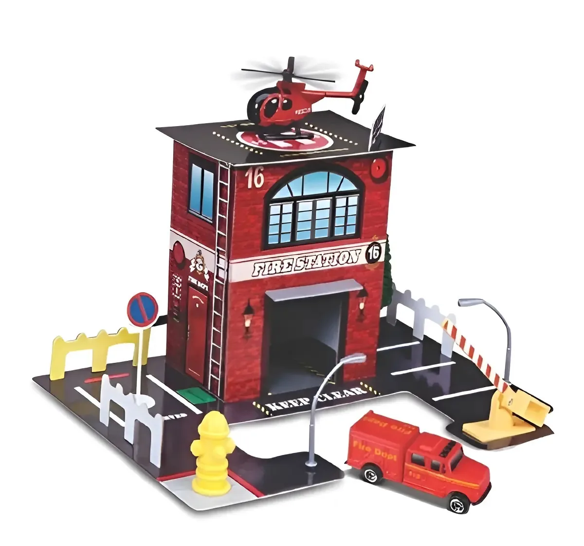 Corpo Bombeiros Circuito Montar 100 Collection 12520 Maisto