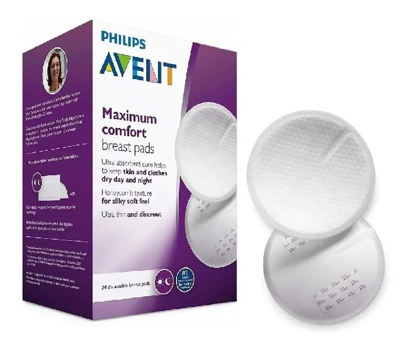 Kit Absorvente Descartável Para Seios Philips Avent 2 Cx