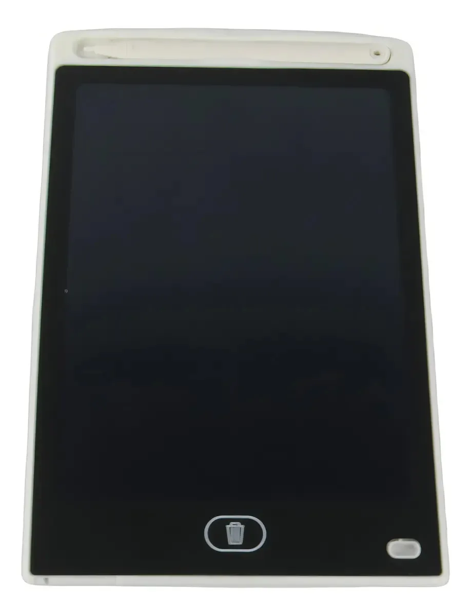Lousa Mágica Utimix Tablet LCD Infantil Branca para Escrever e Desenhar