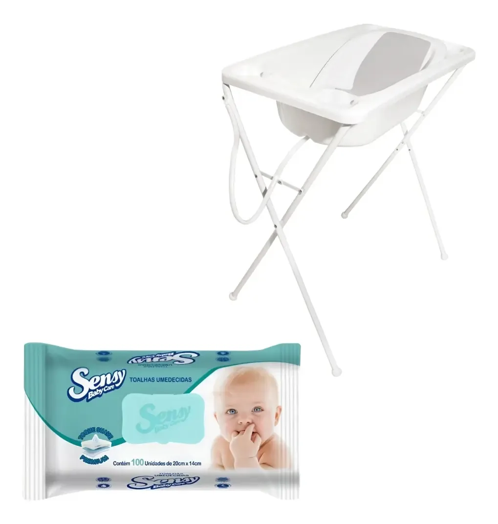 Kit Conjunto Acqua Trio E Lenços Umedecidos 100un