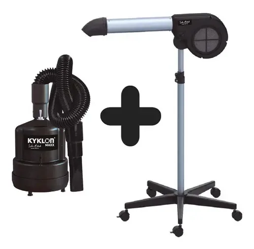 Combo Secador + Soprador Black Kyklon