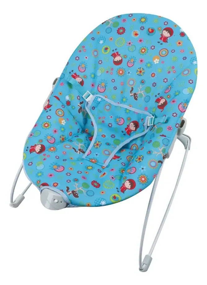 Cadeira De Descanso Para Bebê Clean Azul - Weeler Florido