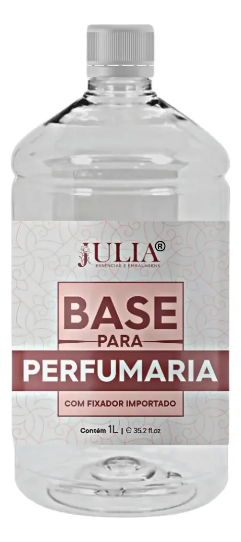 Base Perfumaria Julia Essências 1000mL Para Fabricação De Perfumes