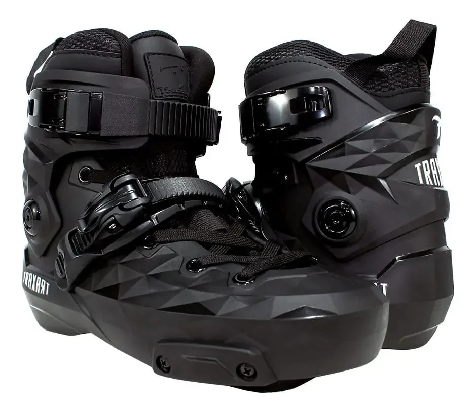 Bota Patins Traxart Custom Freestyle Cor Preto Tamanho Dos Patins # 6 = 37/38