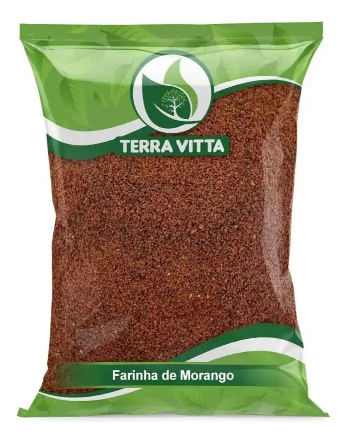 Farinha De Morango 500g