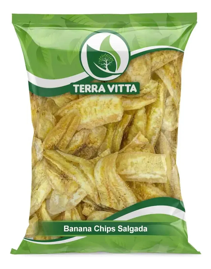 Banana Chips Salgada 1kg