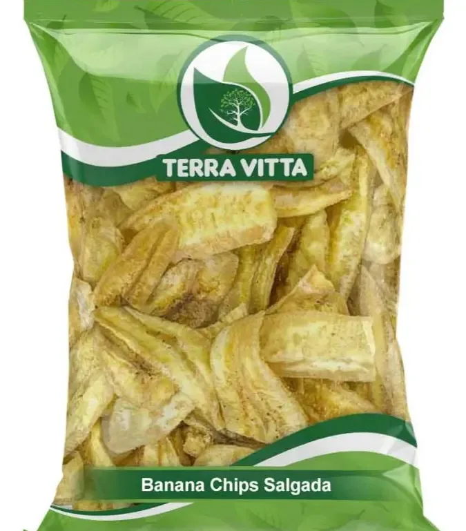 Banana Chips Salgada 500g