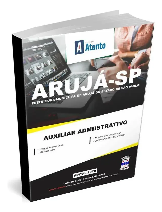 Apostila Arujá-sp Auxiliar Administrativo
