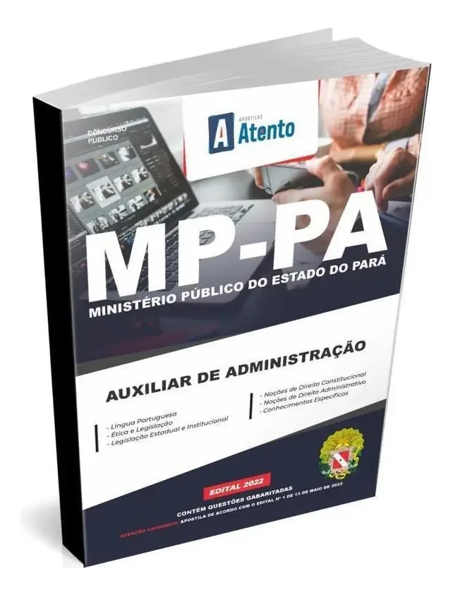 Apostila Mp Pa Auxiliar De Administração
