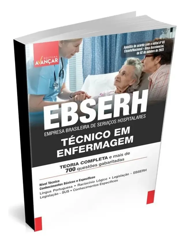 Apostila Ebserh 2023 Técnico Em Enfermagem