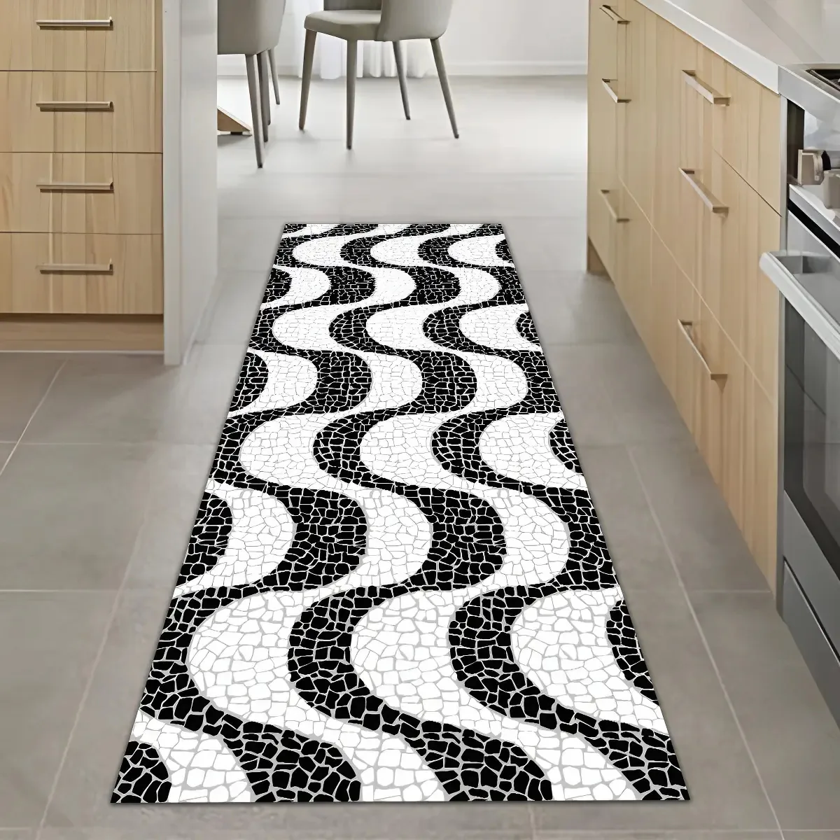 Tapete tapete de cozinha Style Brazil Tapete Passadeira de Cozinha cor Bege copacabana - de 1.6m x 50cm