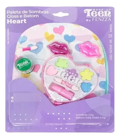 Skv Paleta De Gloss E Batom Heart