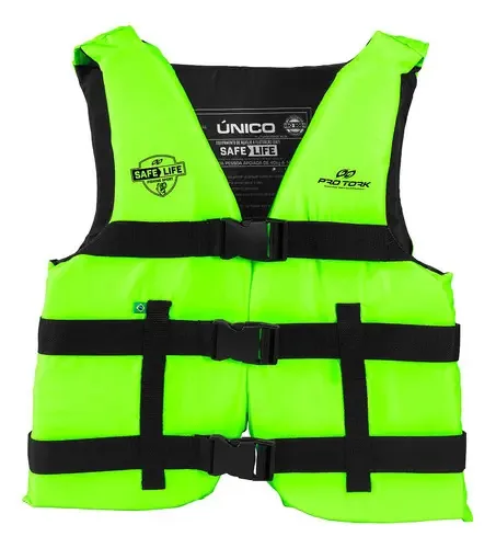 Colete Salva Vidas Flutuação Homologado Marinha 40-140kg Cor Verde