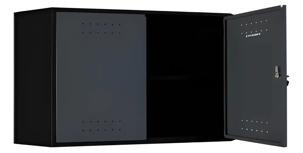 Armário Aéreo De Canto Ábile Dark Presto