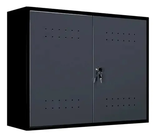 Armário Aéreo 1 Prateleira Ábile Dark Presto