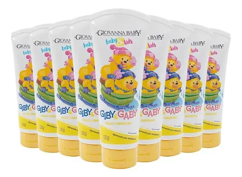 Talco Cremoso Giovanna Baby Giby Infantil 120ml (kit 9 Uni)