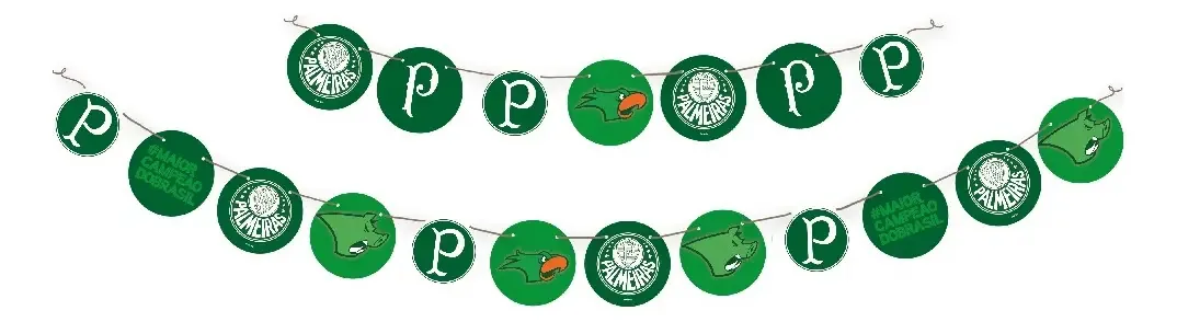 Faixa Dec Redonda Palmeiras 2023 Un 111229 Festcolor