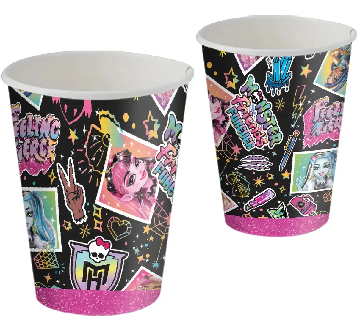 8 Copos Festa Monster High 200ml