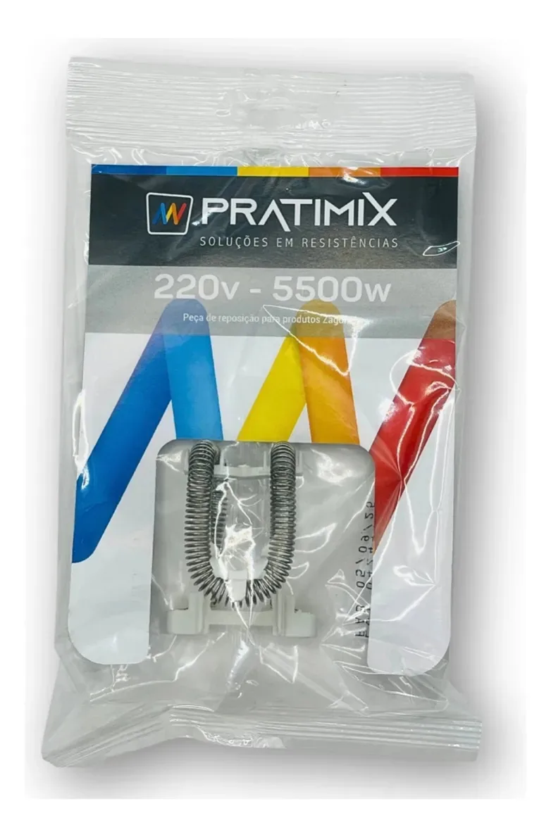 Kit 3 Resistência Torneira Elétr. Prima 5500w Pratimix