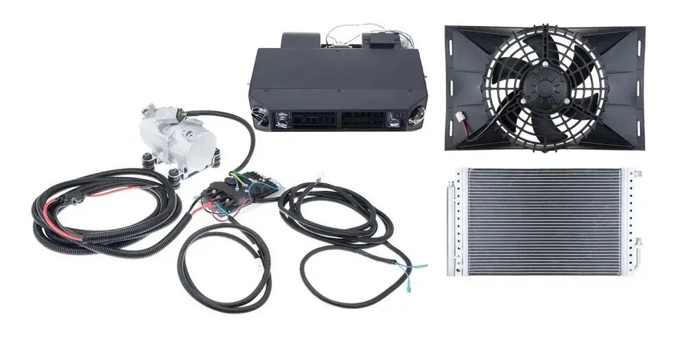 Caixa Universal 24v C/ Compressor Eletrico E Kit Instalacao
