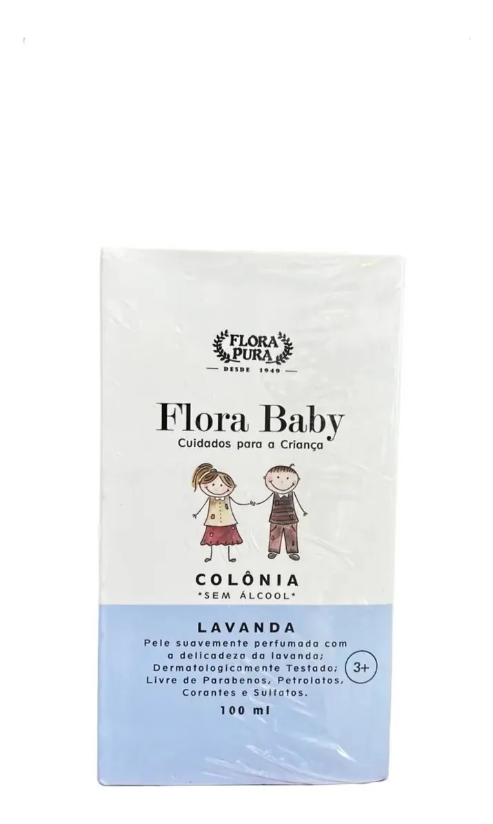 Colonia Flora Baby Lavanda 100ml
