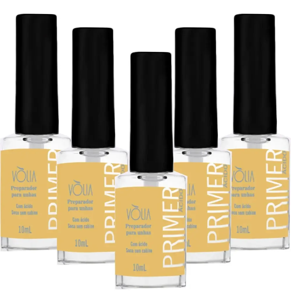 5un Primer Acido Para Unhas 10ml Volia