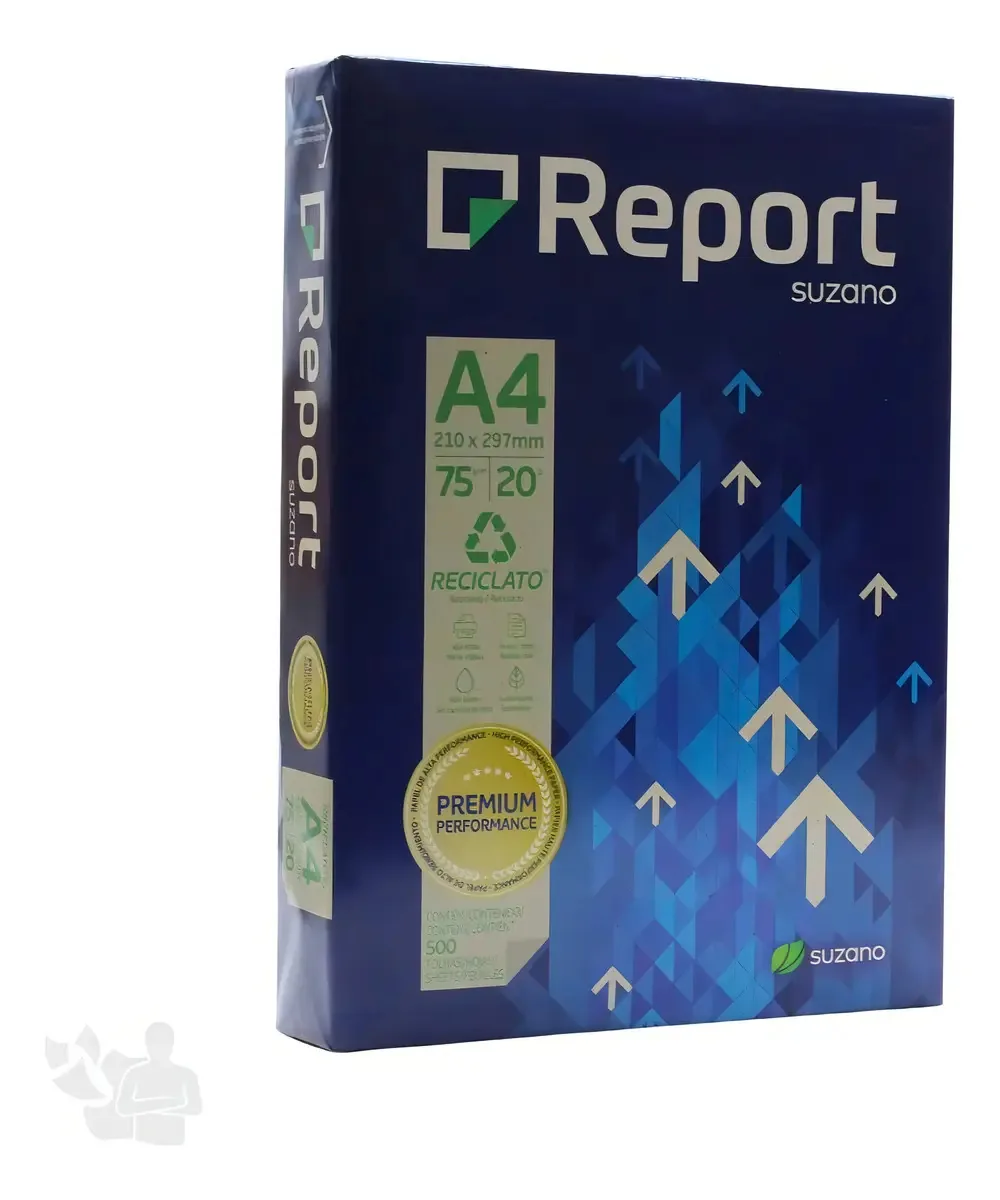 Papel Reciclato 75g A4 5000 Folhas