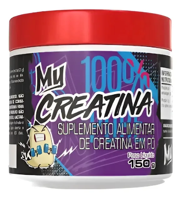 Creatina Monohidratada 150g My Suplementos Sem Sabor 100% Pura
