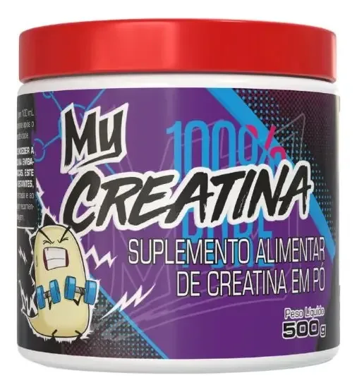 Creatina Monohidratada My Suplementos 500g Pura Sem Sabor