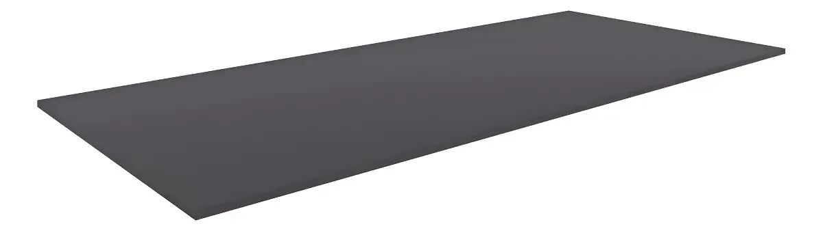 Tampo Para Balcão De Cozinha 160cm Mdp Cinza - Ajl Móveis