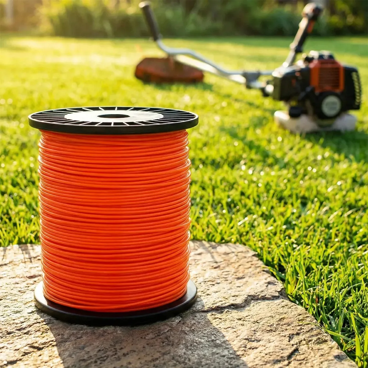 Bobina Fio Nylon Redondo Roçadeira 3mm 2kg - Sanre Brasil