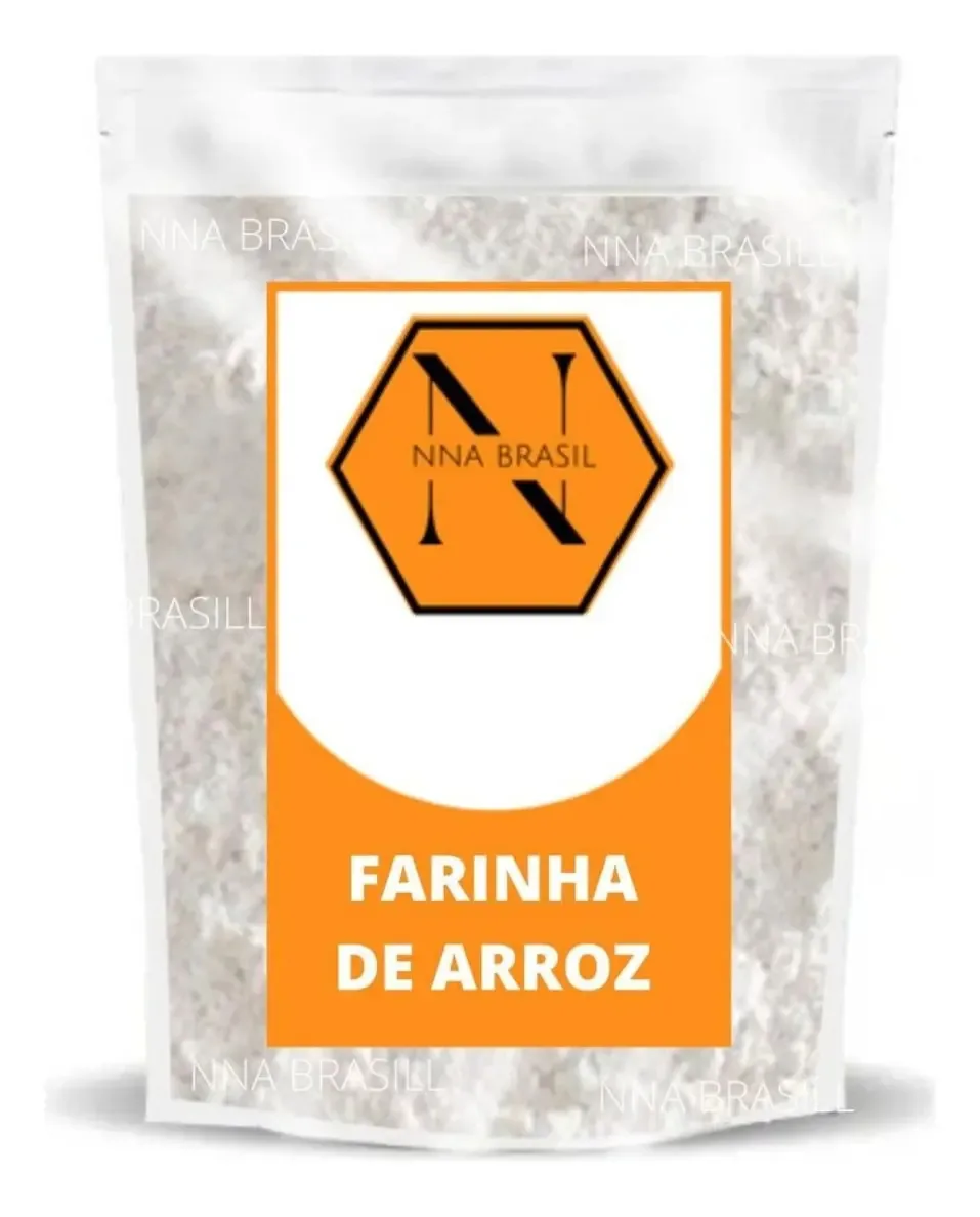 Farinha De Arroz Integral 1kg - Nna Brasil