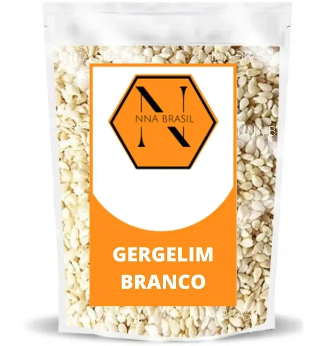Gergelim Branco Semente 1kg - Nna Brasil