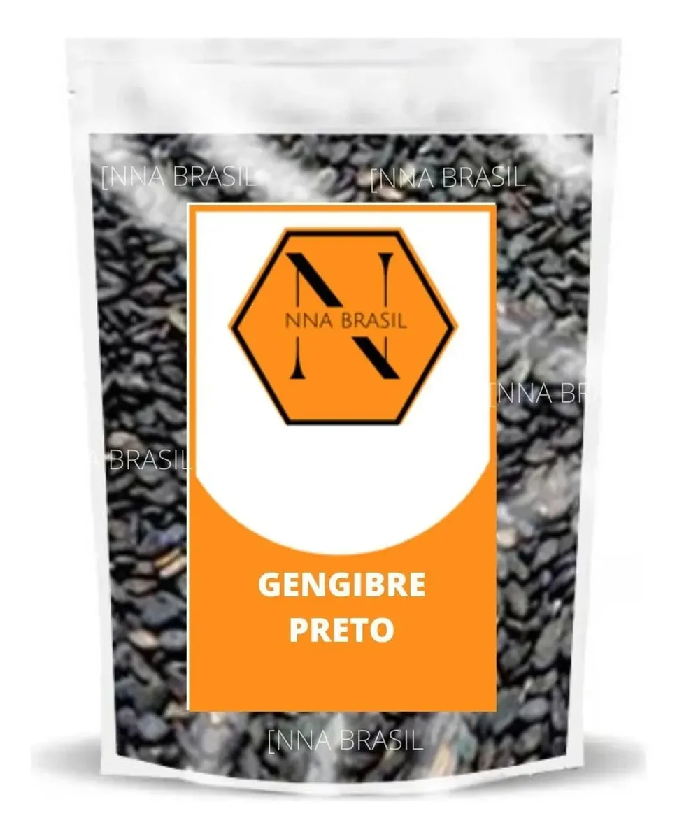 Gergelim Preto Semente 1kg - Nna Brasil