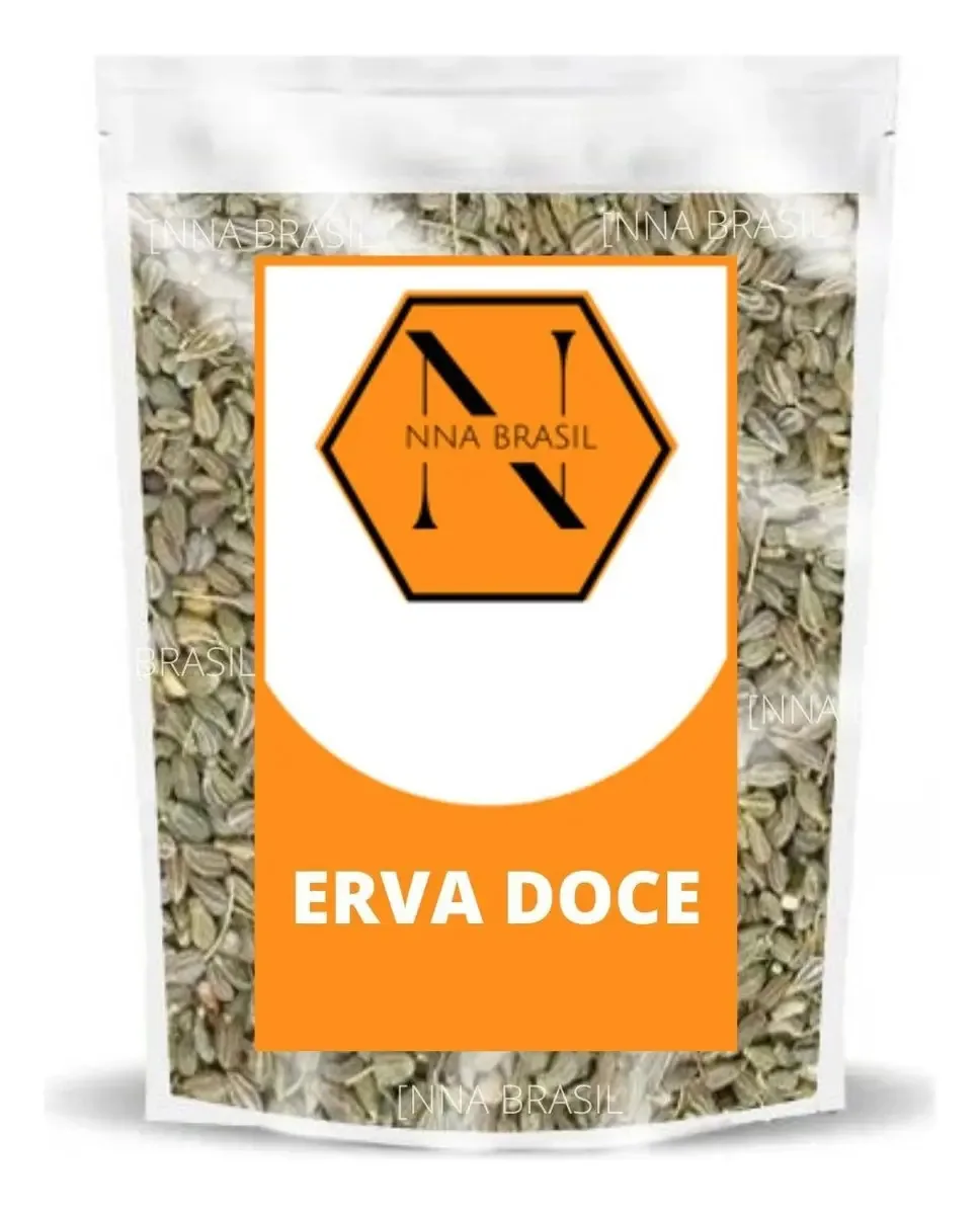 Erva Doce Grãos 1kg - Nna Brasil