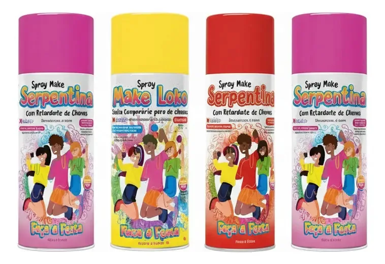 Spray Lança Serpentina 250ml Sort