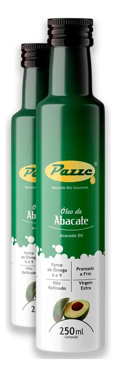 Kit 2 Óleo De Abacate Pazze 250ml