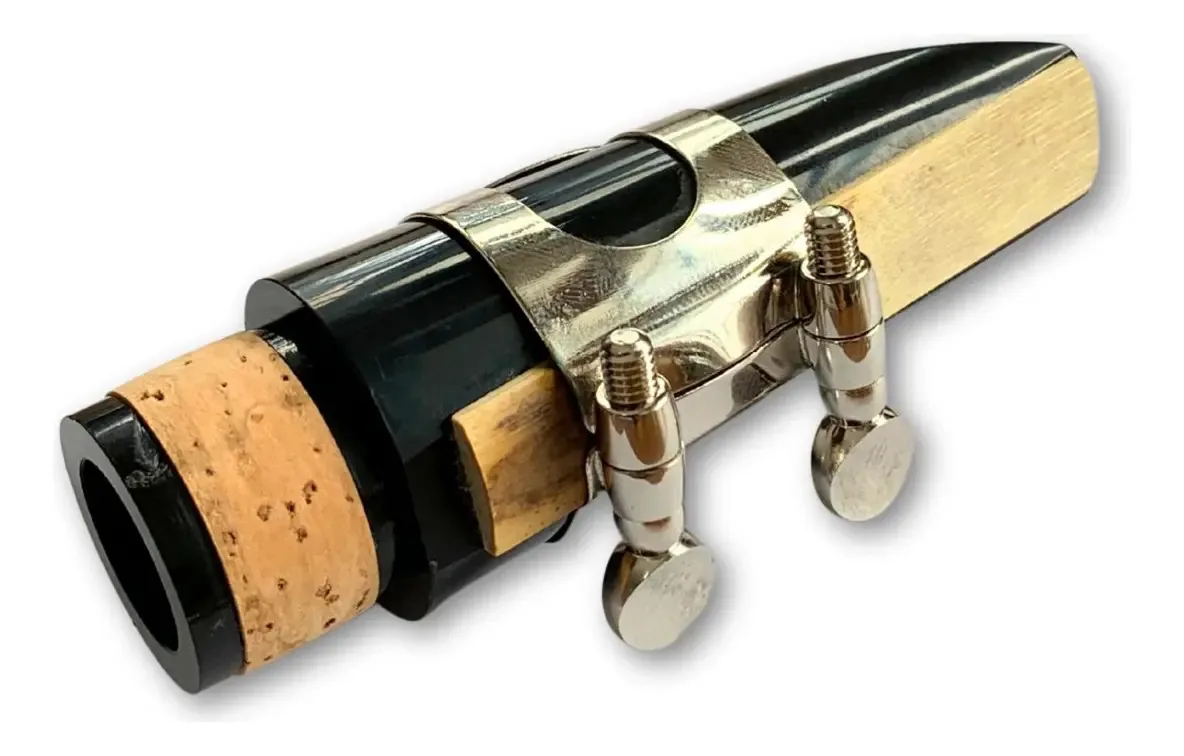 Kit Completo Para Clarinete Com Boquilha Abraçadeira Tampa