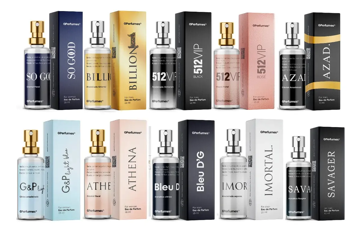 10 Perfumes Gperfumes 100% , Livre
