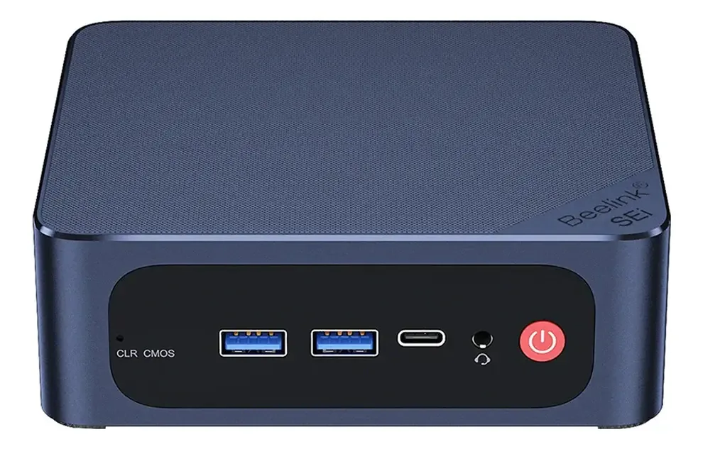 Beelink Mini Pc Sei12 16gb 500gb 12ª Geração Intel I5-1235u