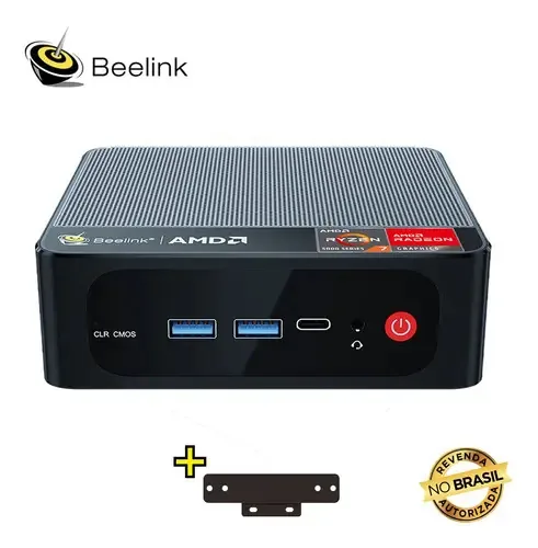 Beelink Mini Pc Processador Ryzen Amd 7 5800h 32gb/500gb