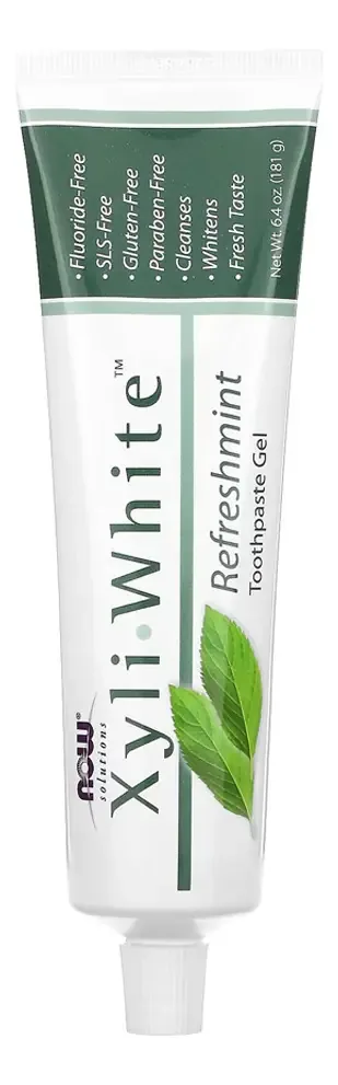 Creme Dental Nowfoods Xyliwhite Refreshmint Gel Eua/usa