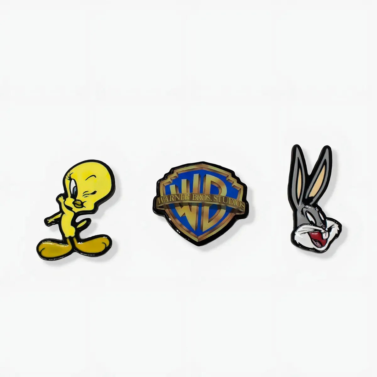 Kit Pins Metal Looney Tunes Pernalonga PiuPiu Personalização